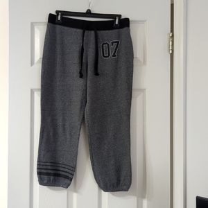 Capri length sweatpants